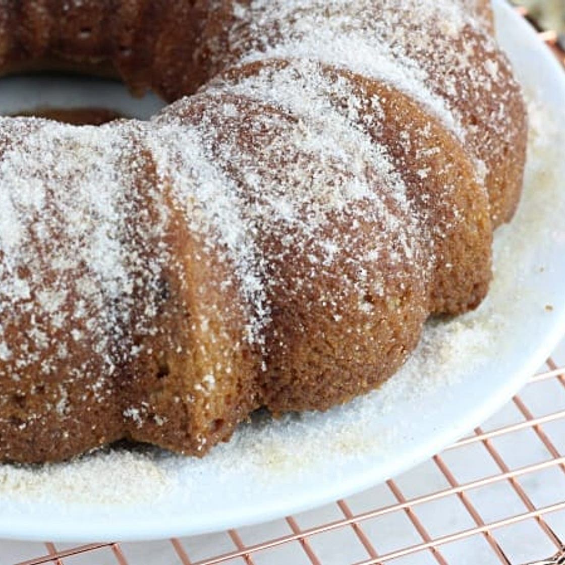 Apple Cider Donut Cake