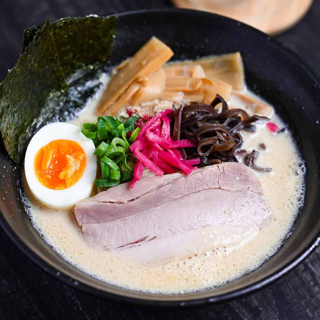 10 Minute Cheat's Tonkotsu Ramen