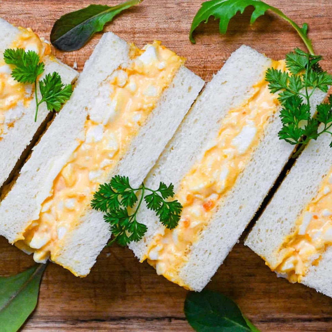 Tamago Sando (Japanese-Style Egg Sandwich)