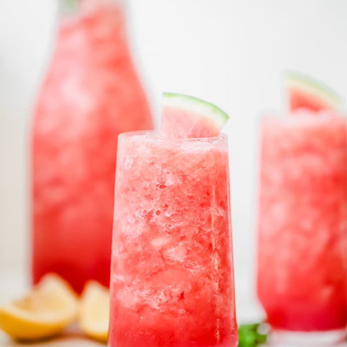 Watermelon Lemonade Mocktail