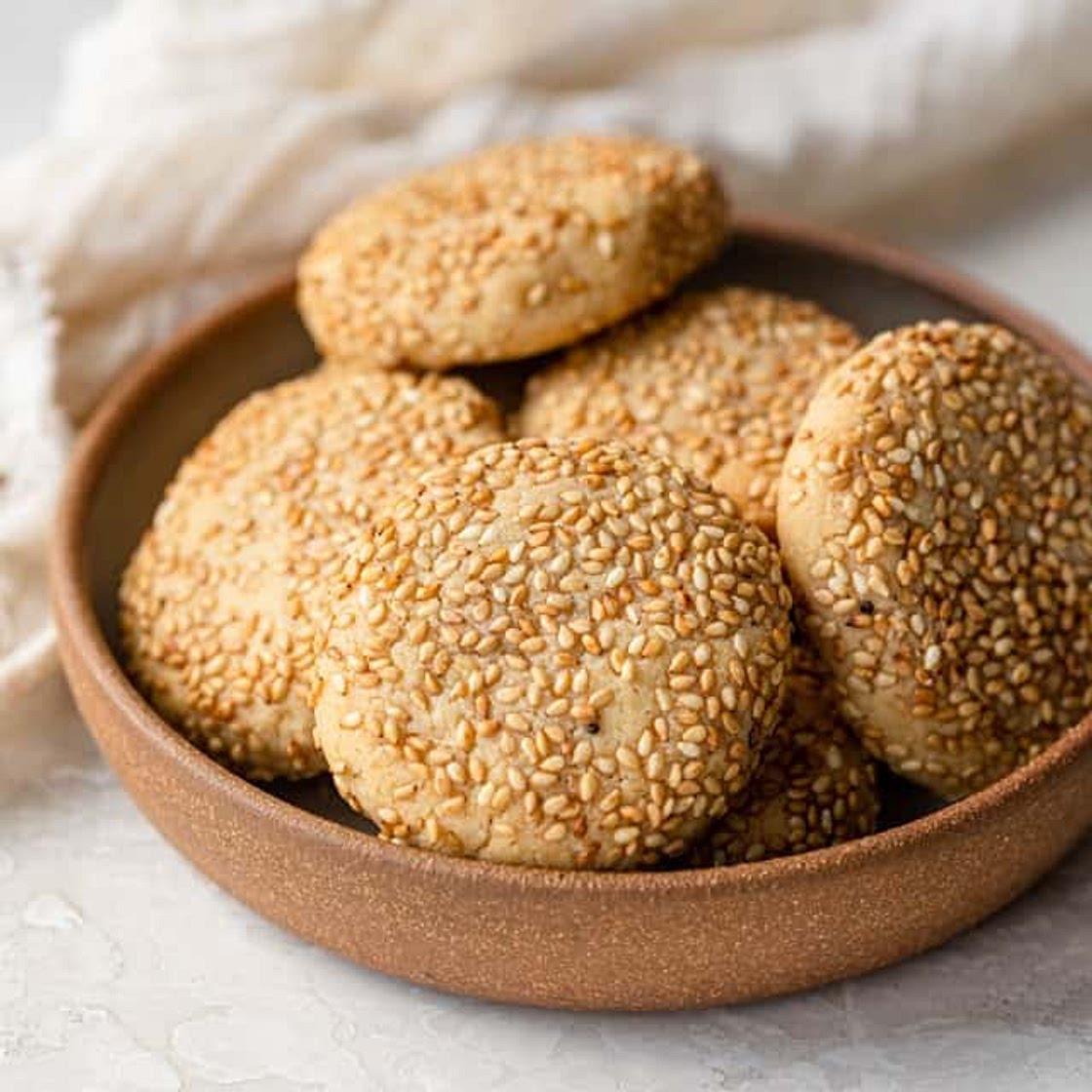 Sesame Tahini Cookies