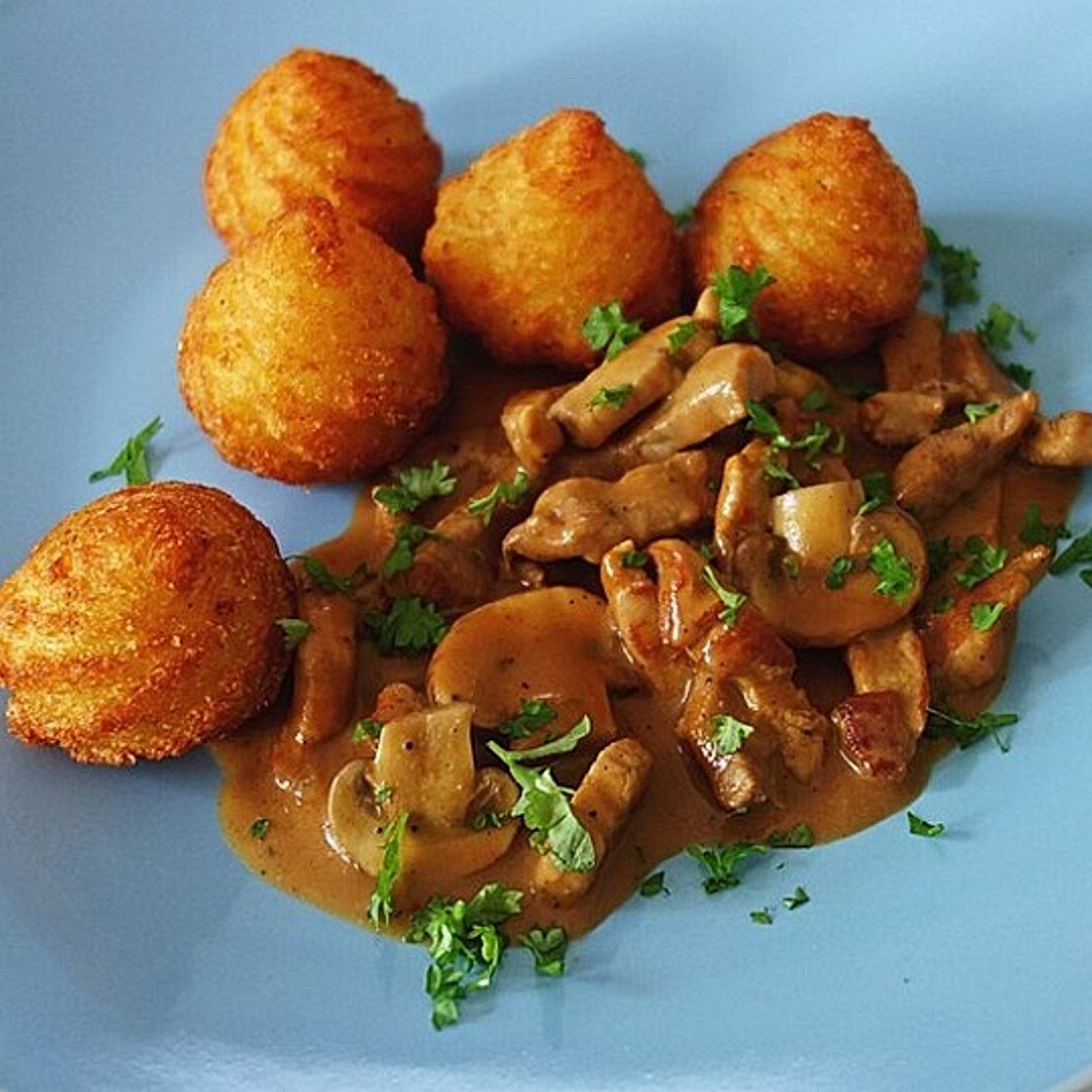 Schweinegeschnetzeltes