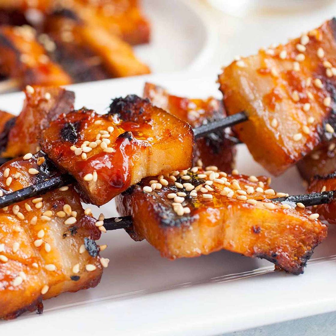 Sous Vide Pork Belly Bites