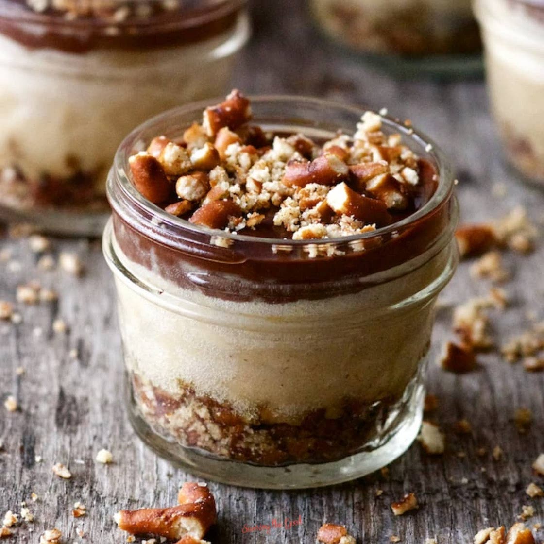 Sous Vide Peanut Butter Cheesecake