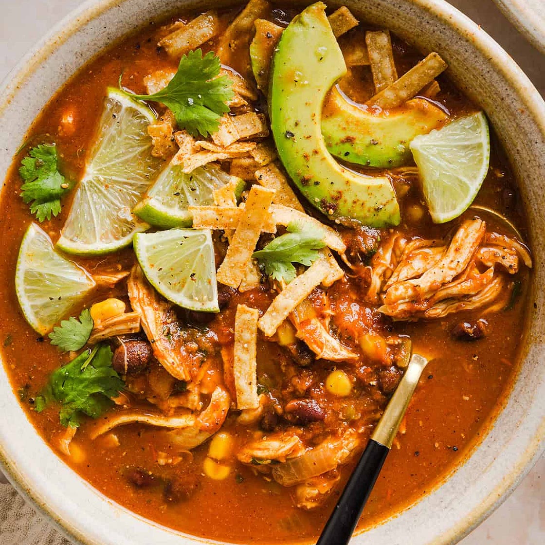 Easy Chicken Tortilla Soup