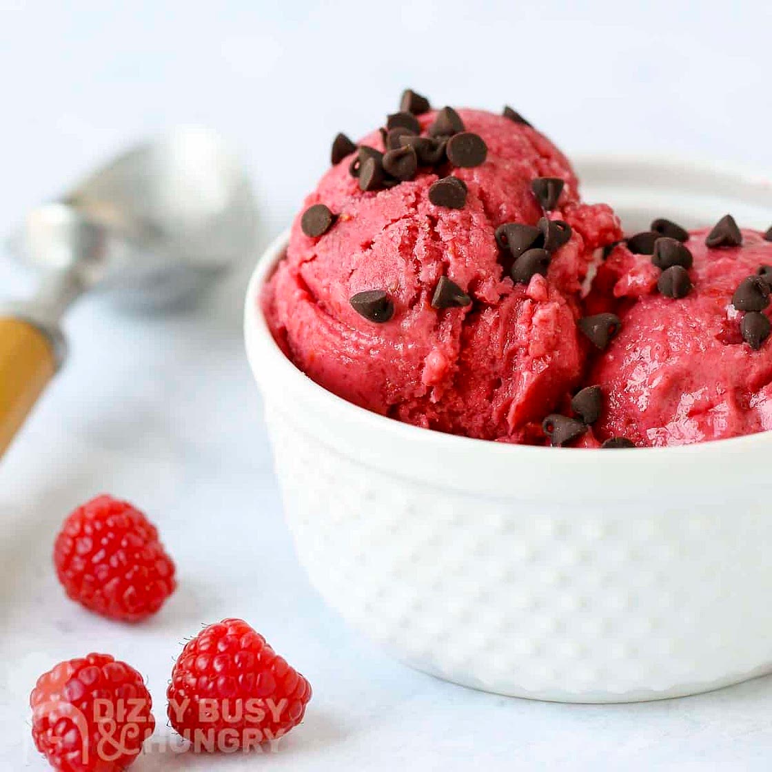 Raspberry Frozen Yogurt