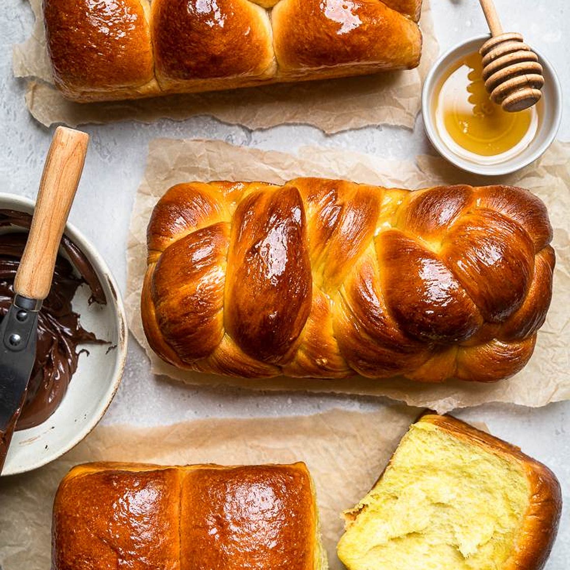 Vegan Brioche Bread