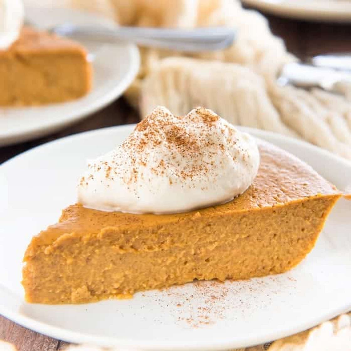 Crustless Pumpkin Pie Pudding