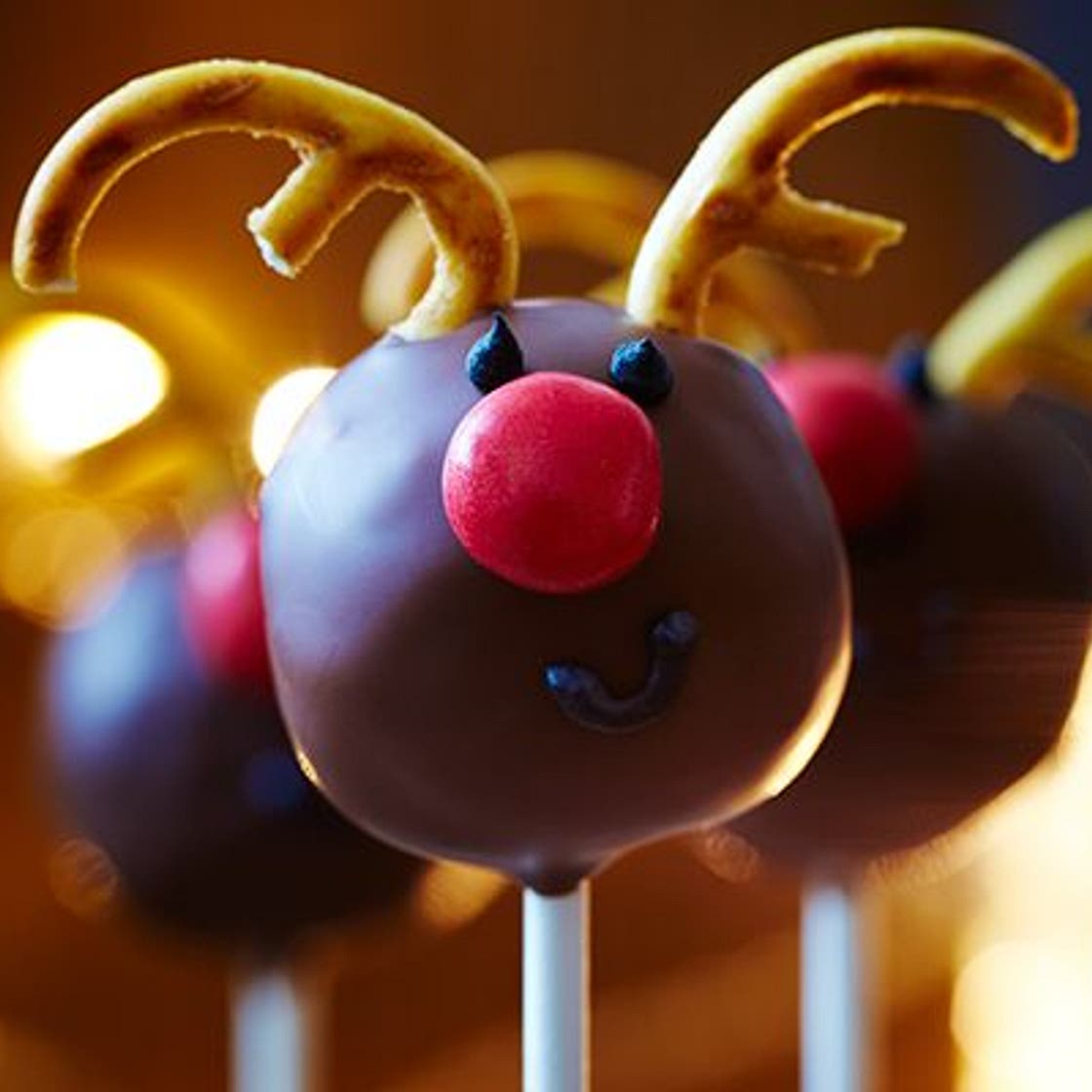 Reindeer cake pops