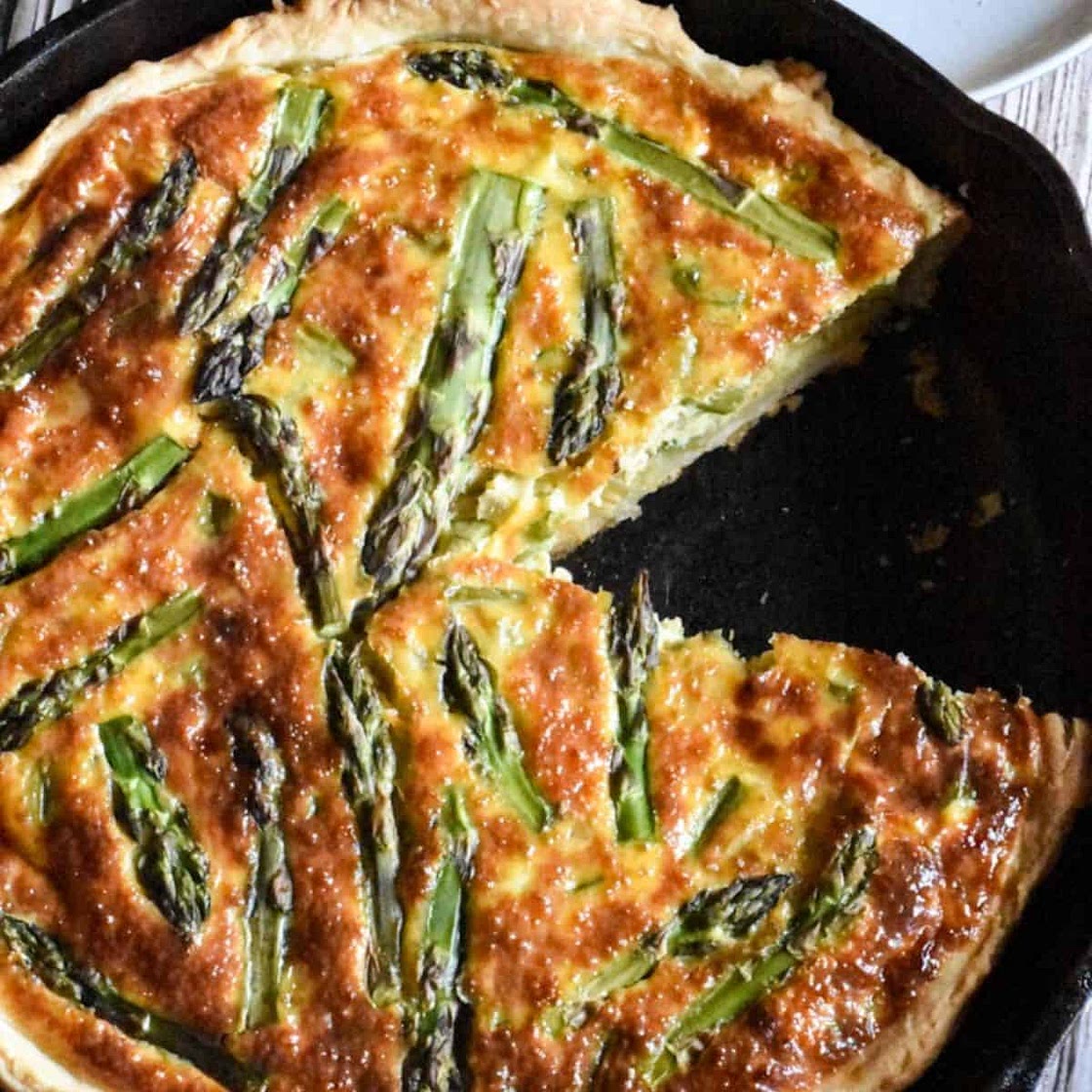 Savory Sourdough Quiche