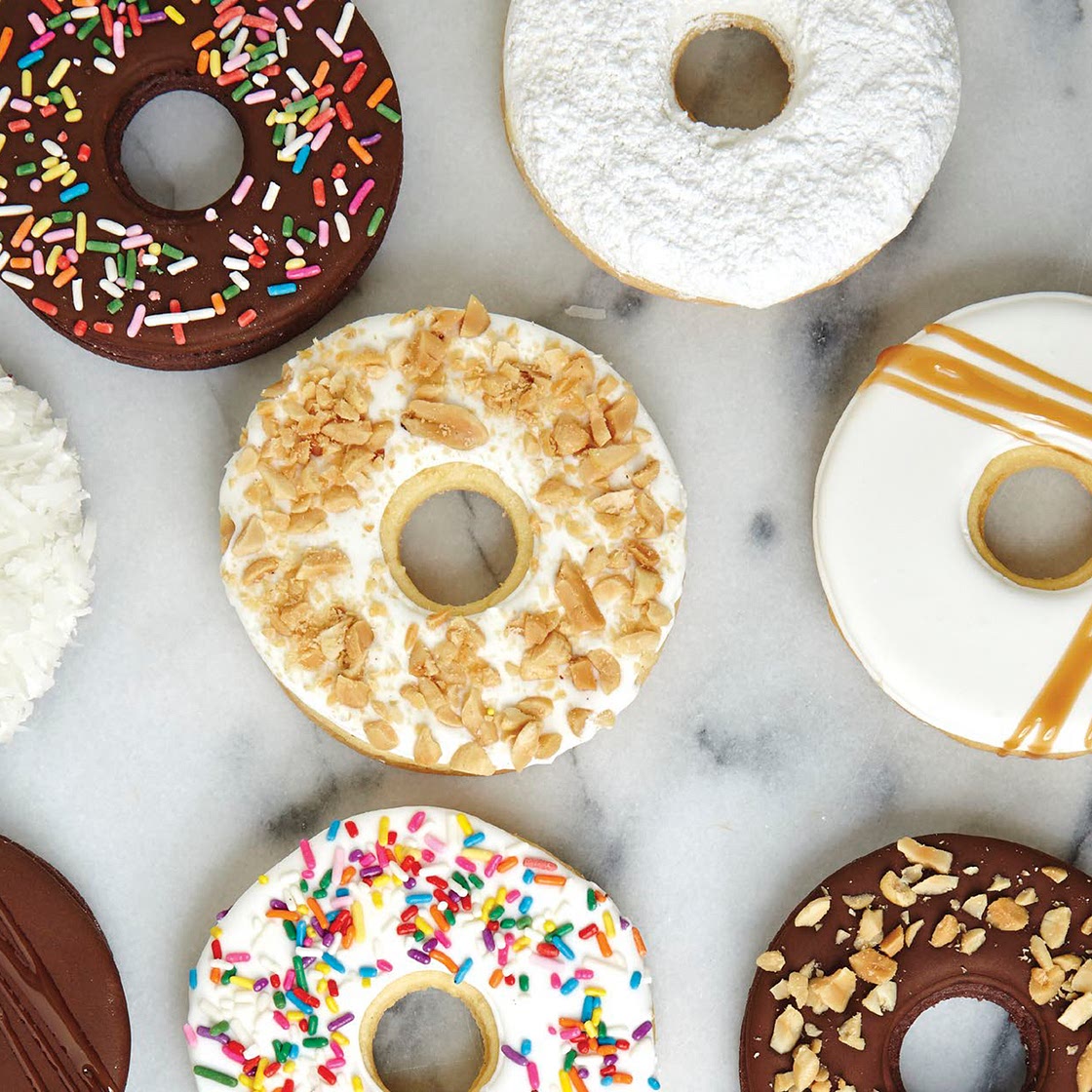 Vanilla Doughnut Cookies