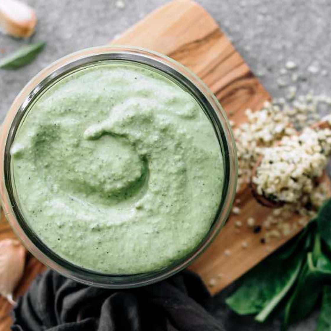 White Bean Pesto (Oil-Free)