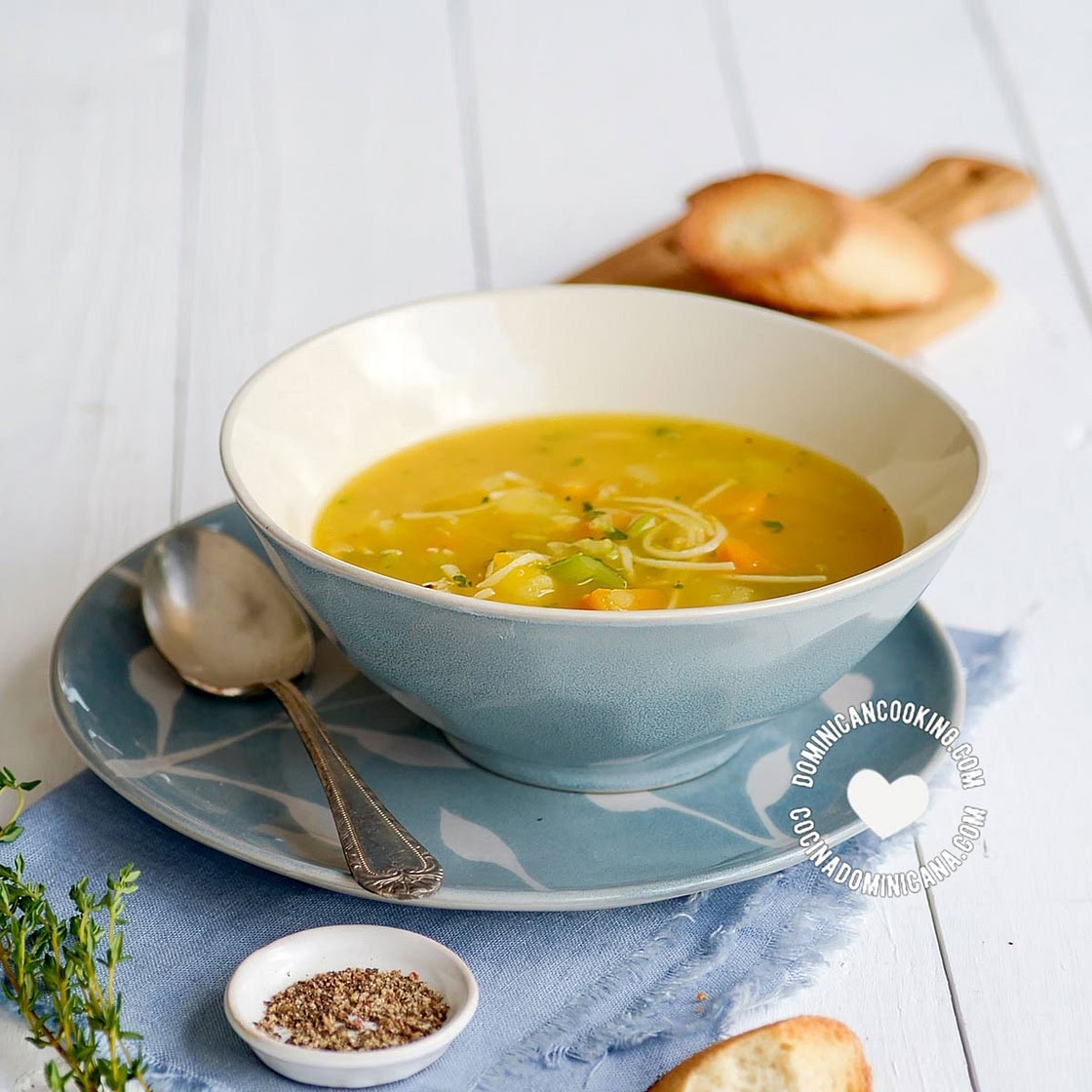 Sopa Boba [Video+Recipe] Vegetable Soup