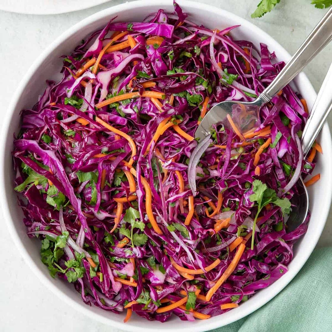Red Cabbage Slaw Recipe