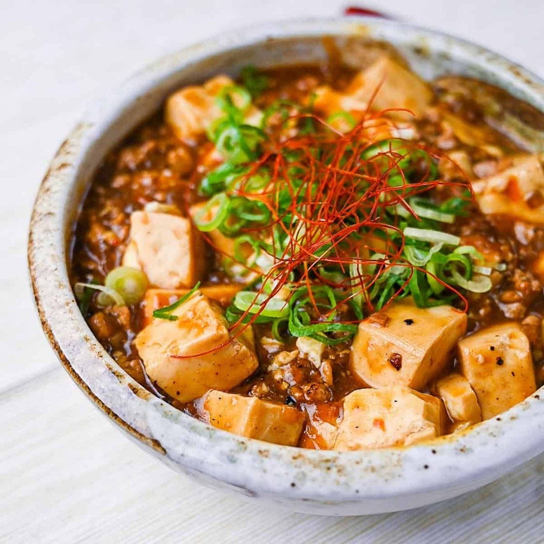 Japanese Mapo Tofu (Mabo Dofu)