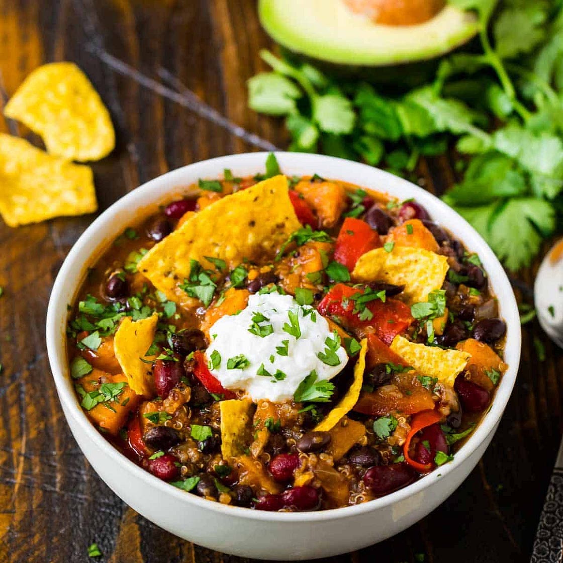 Instant Pot Vegetarian Chili