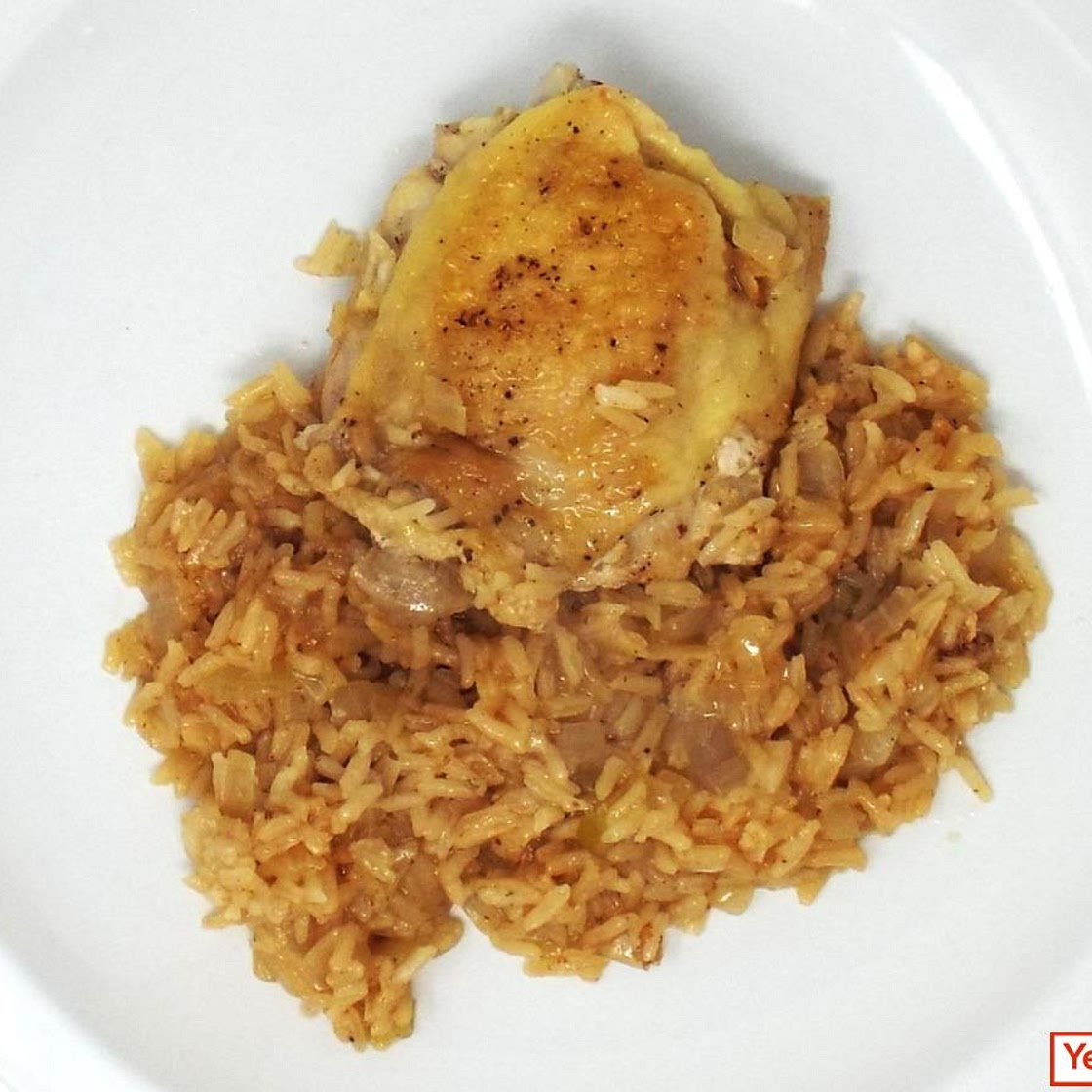 One-Pot Garlic Chicken and Rice