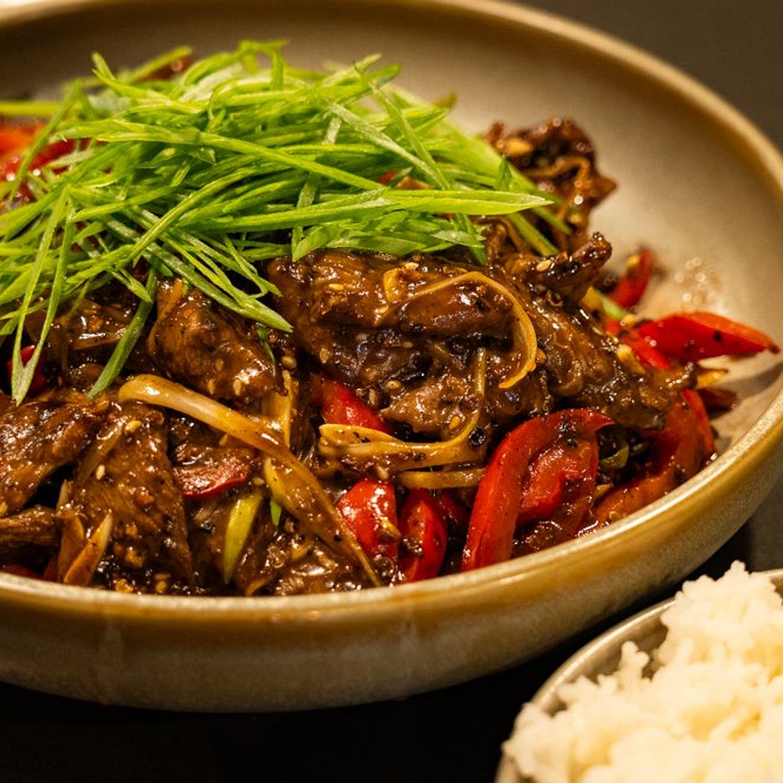 Szechuan beef