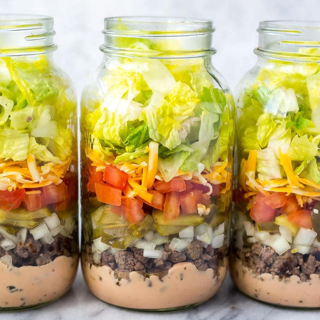 Easy Big Mac Salad Recipe