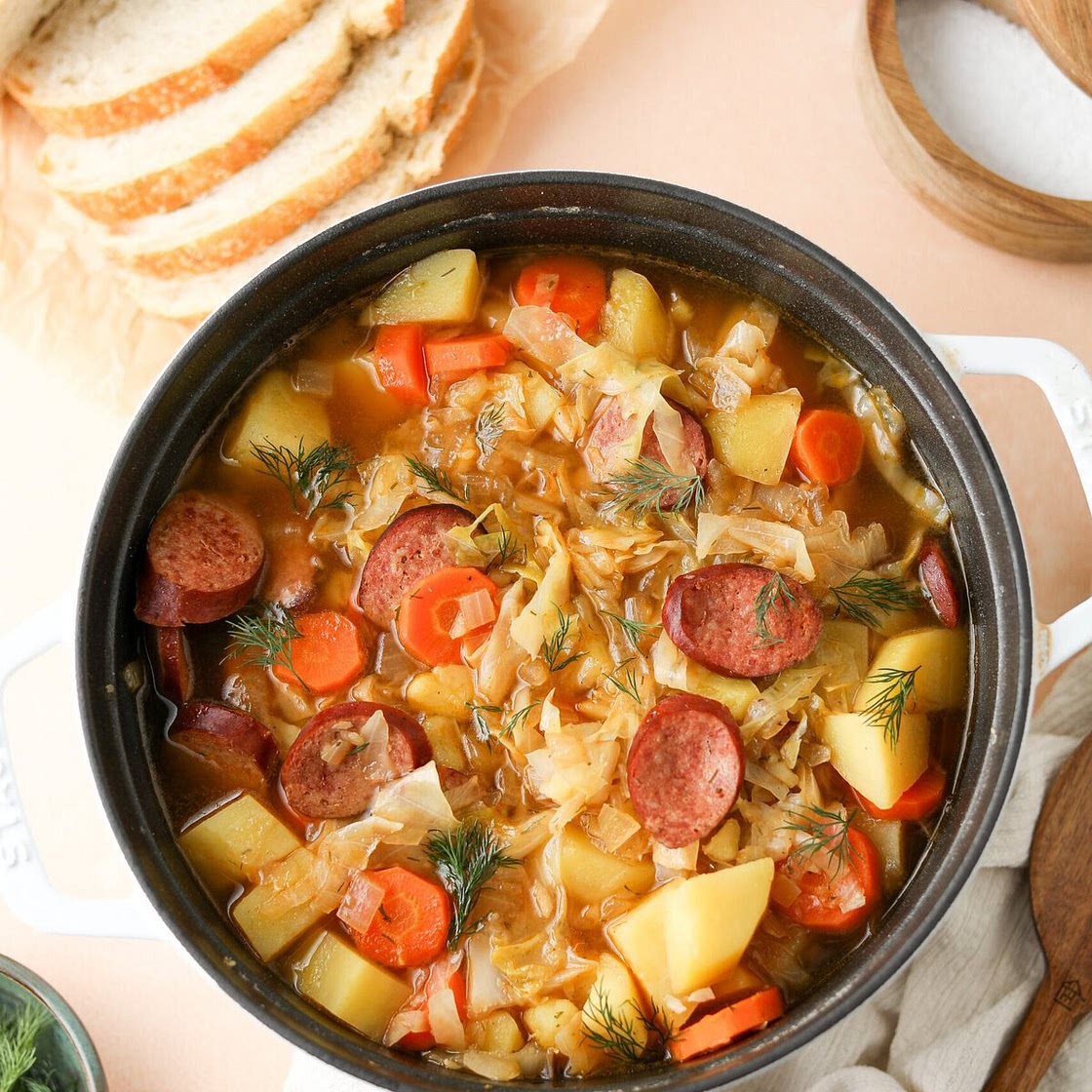 Kielbasa and Cabbage Soup