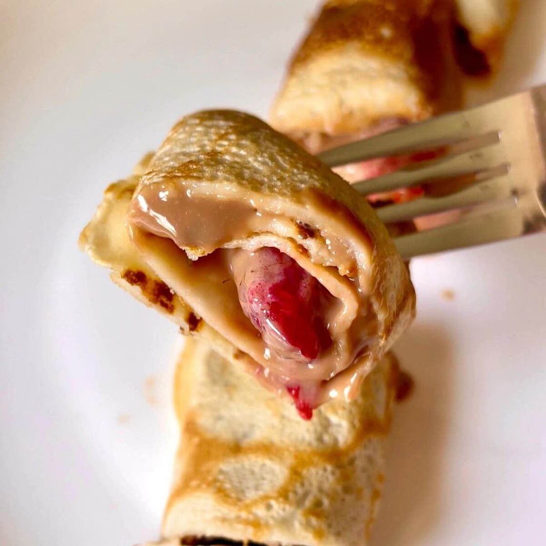 Easy Crêpes and Raspberry Recipe