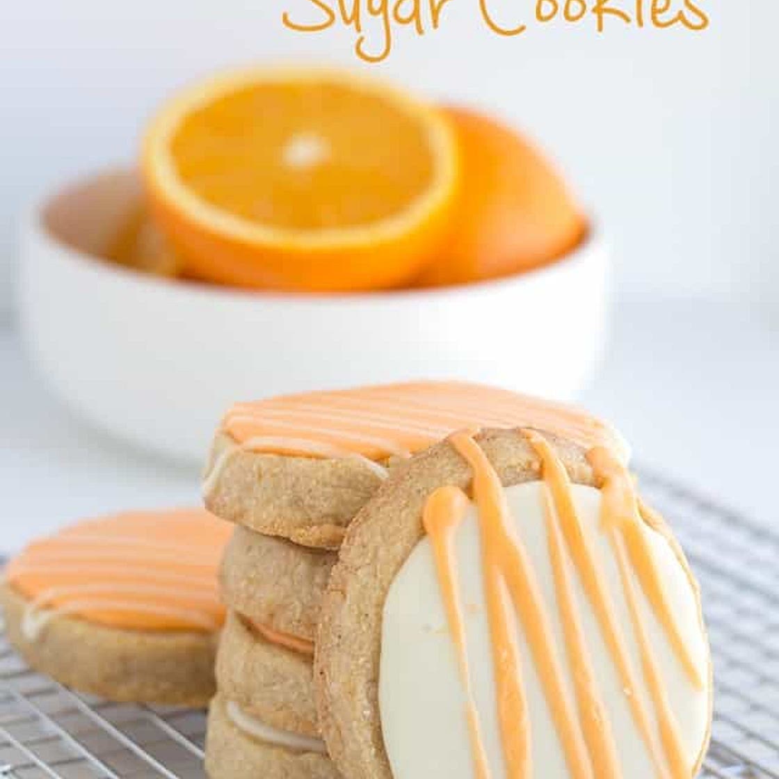 Orange Spiced Sugar Cookies