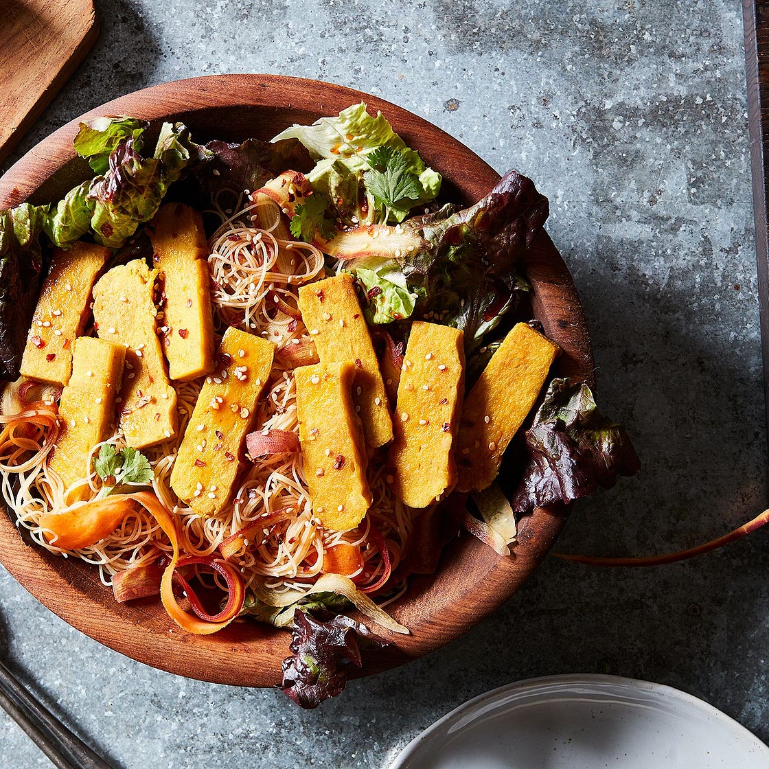 Burmese Tofu (a.k.a. Chickpea Flour Tofu)