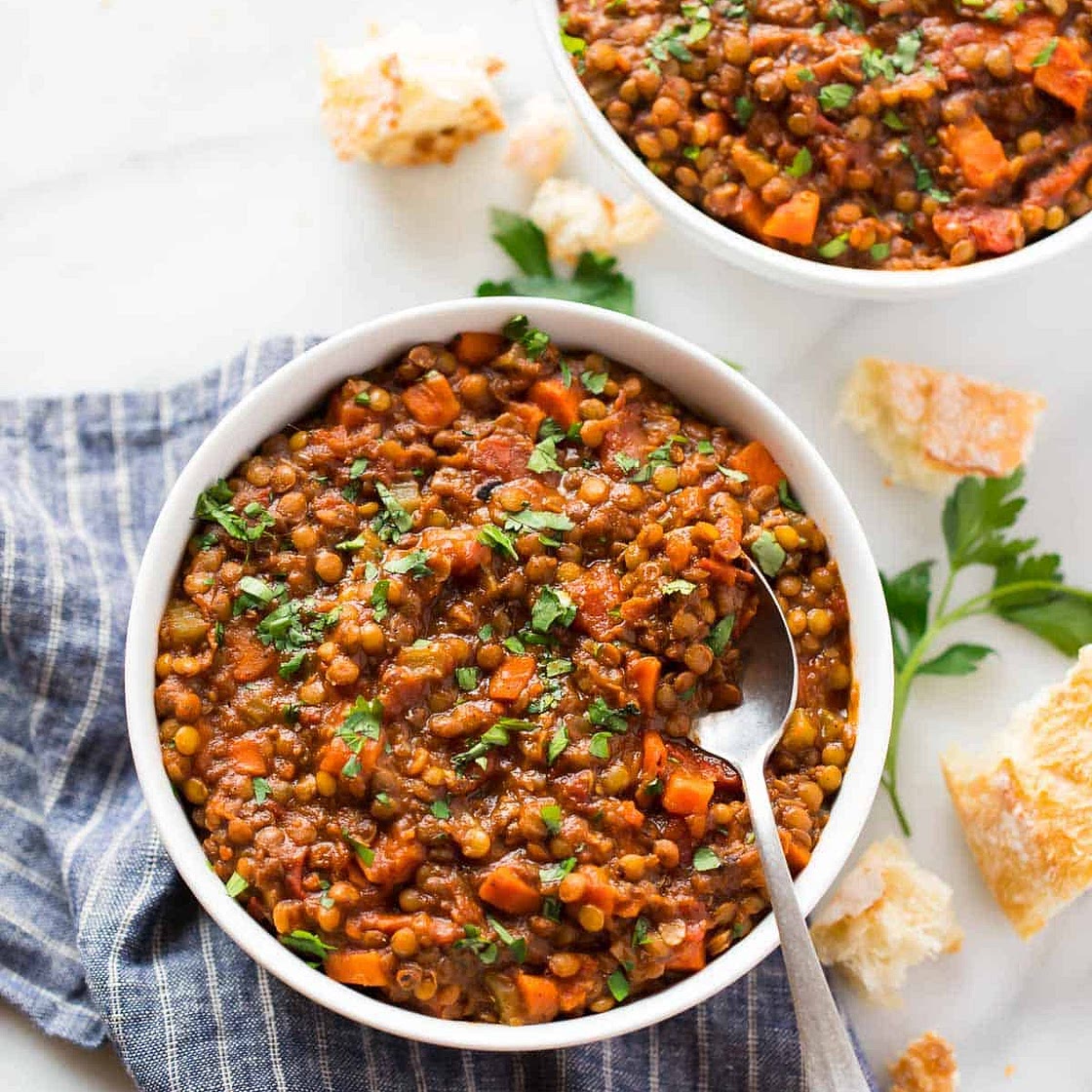 Instant Pot Lentil Soup