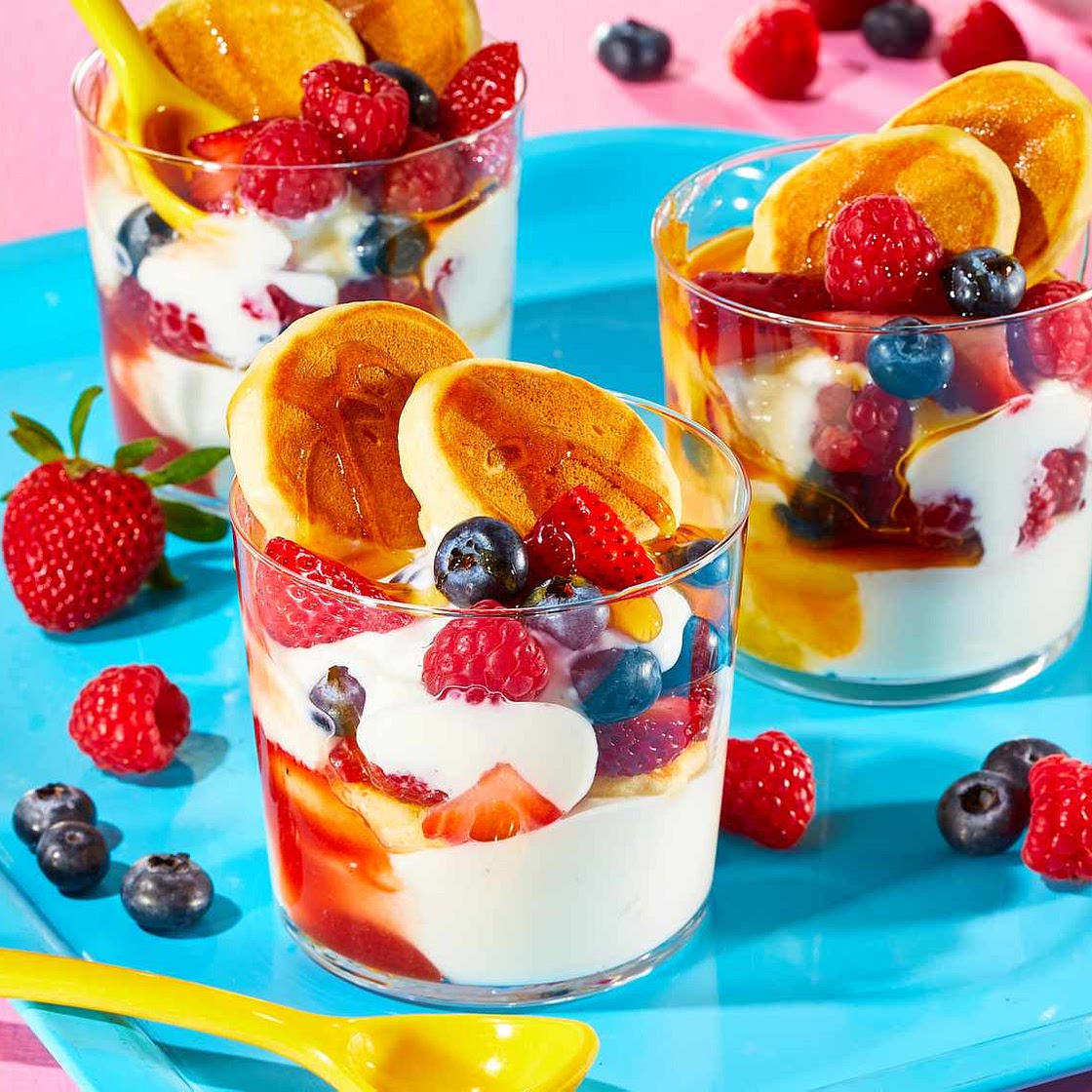 Mini Pancake Parfait