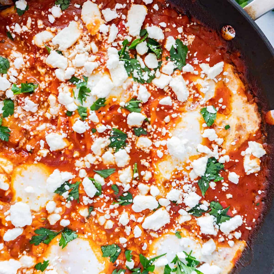 Shakshuka with Feta