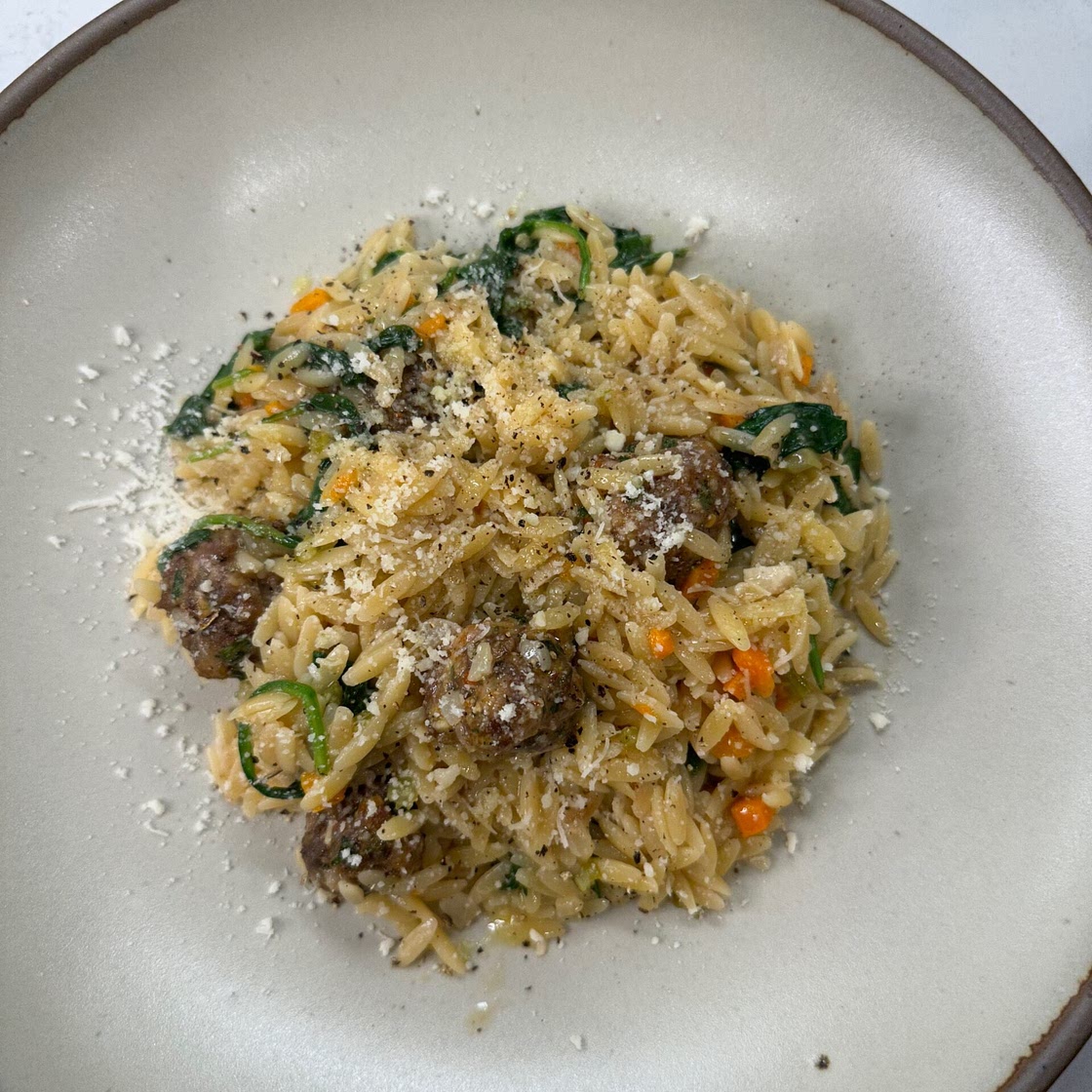 Italian Wedding Soup Orzo