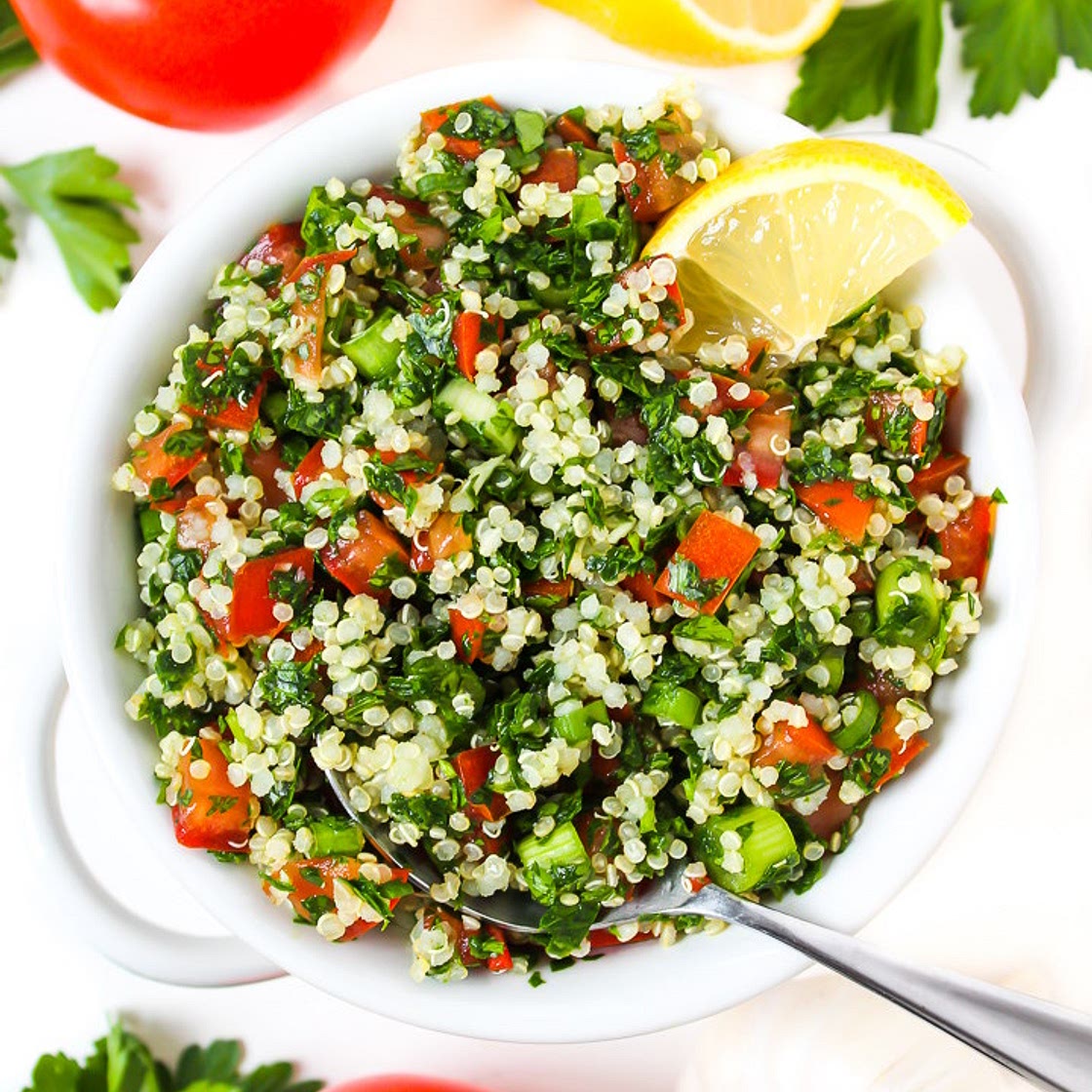 Quinoa Tabbouleh (Easy!)