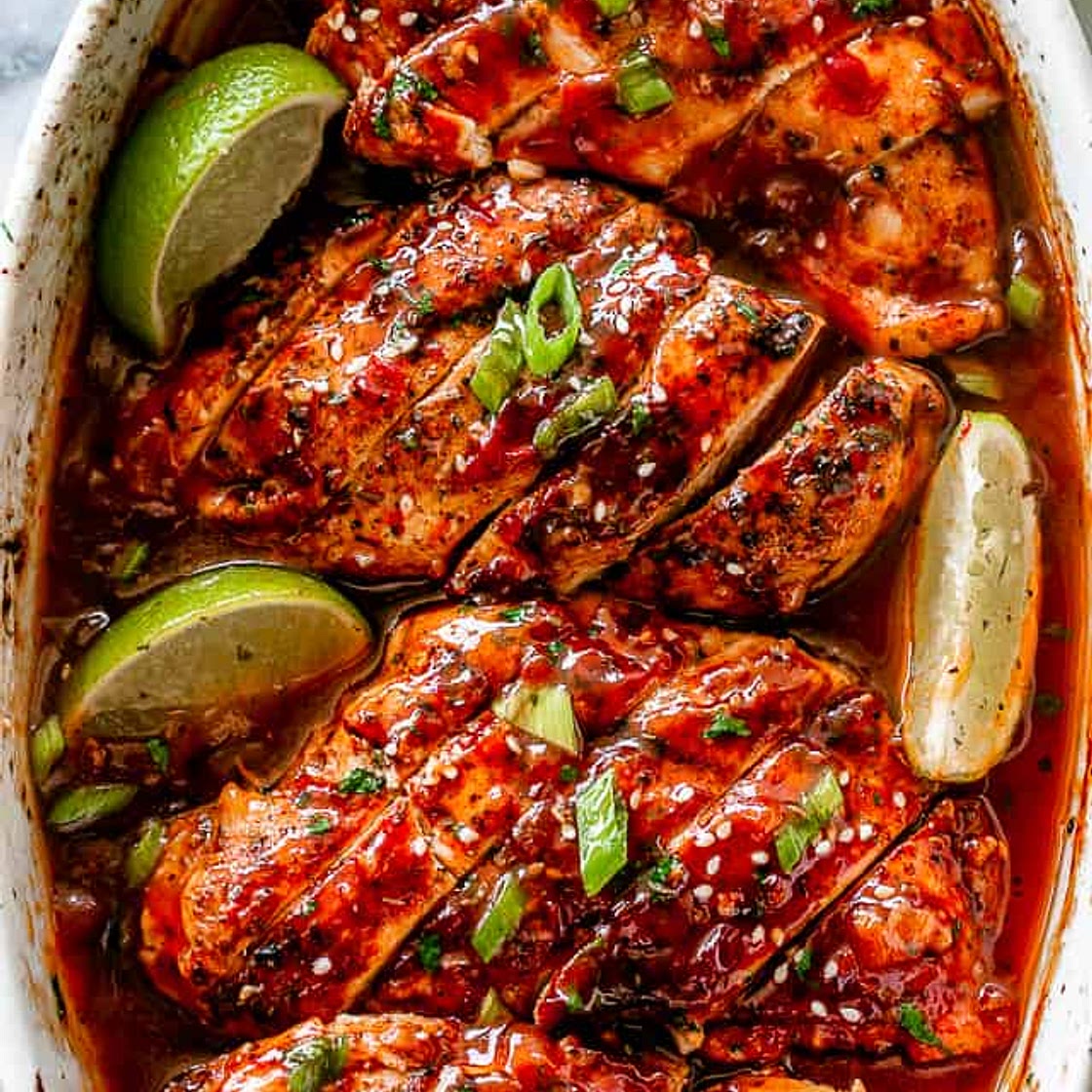 Honey Sriracha Chicken