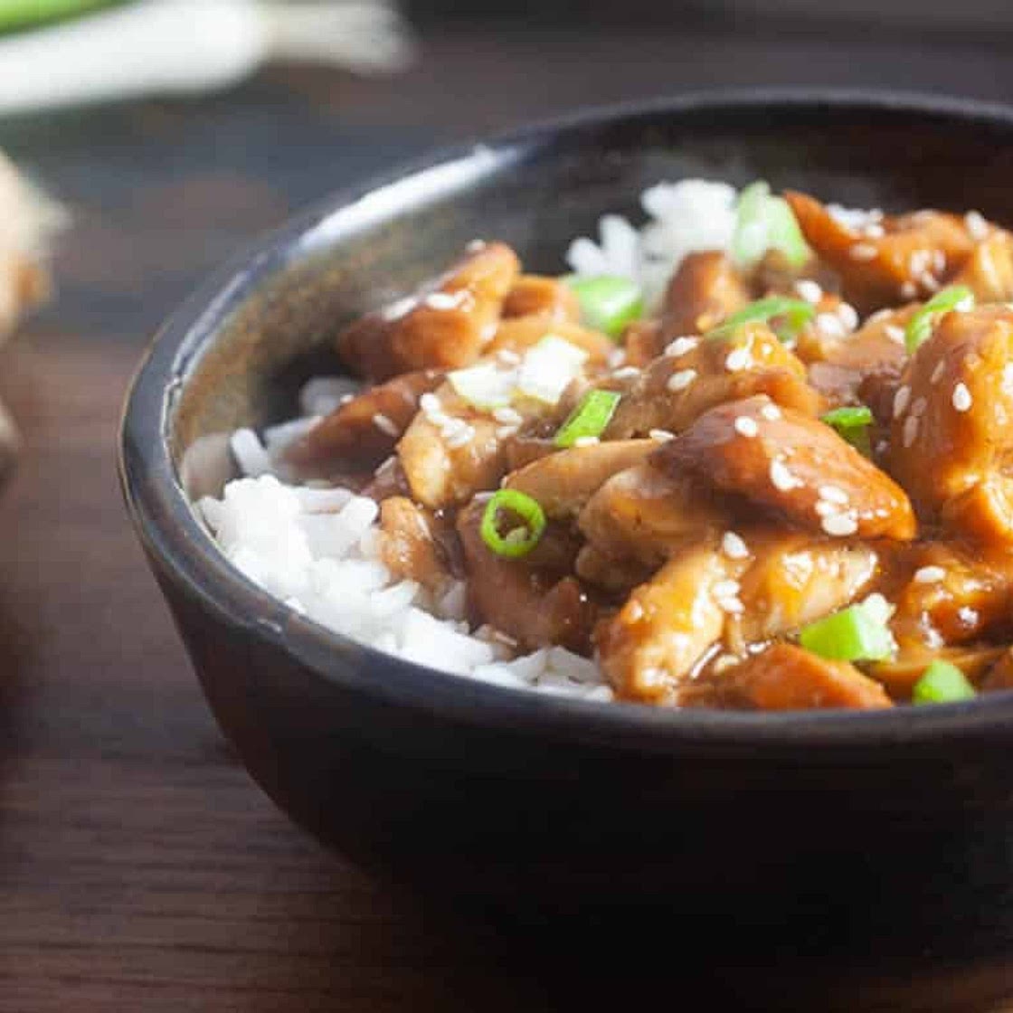 Instant Pot Honey Bourbon Chicken Recipe
