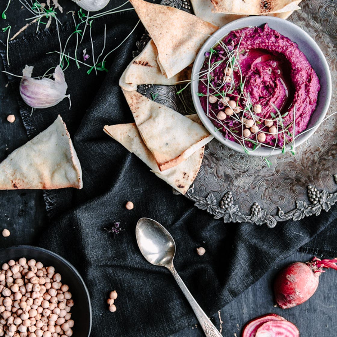 hummus (express) à la betterave