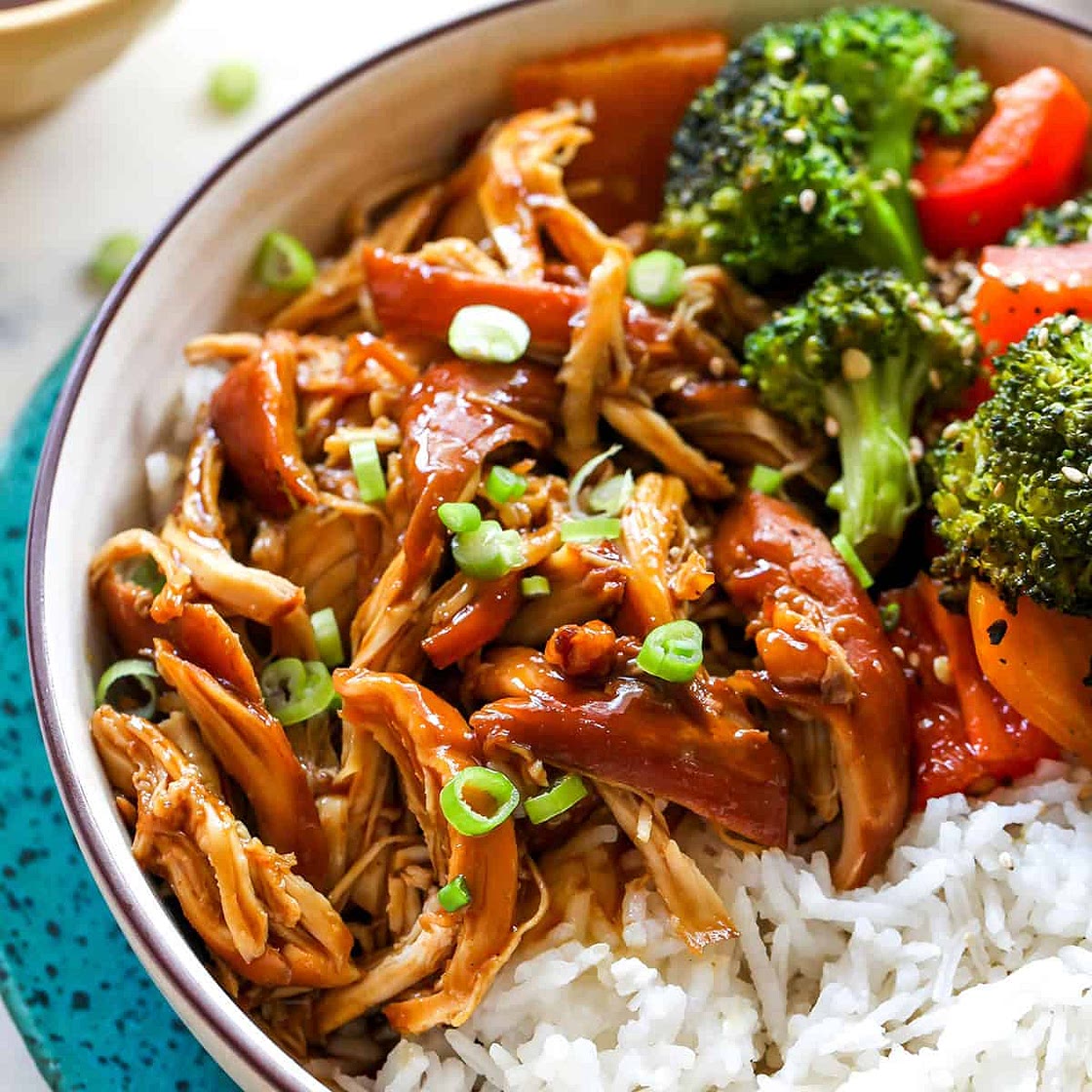 Slow Cooker Teriyaki Chicken