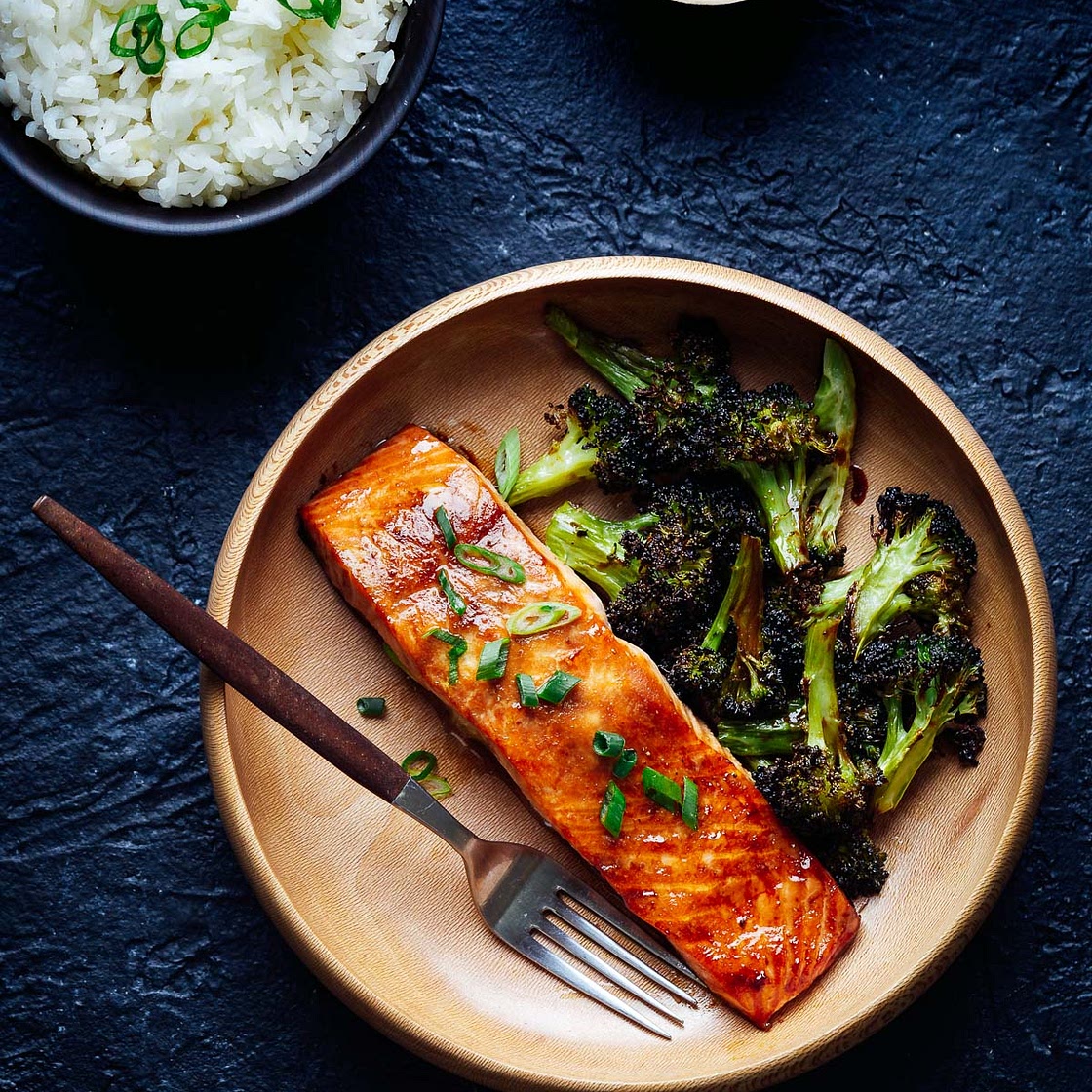 Baked Teriyaki Salmon