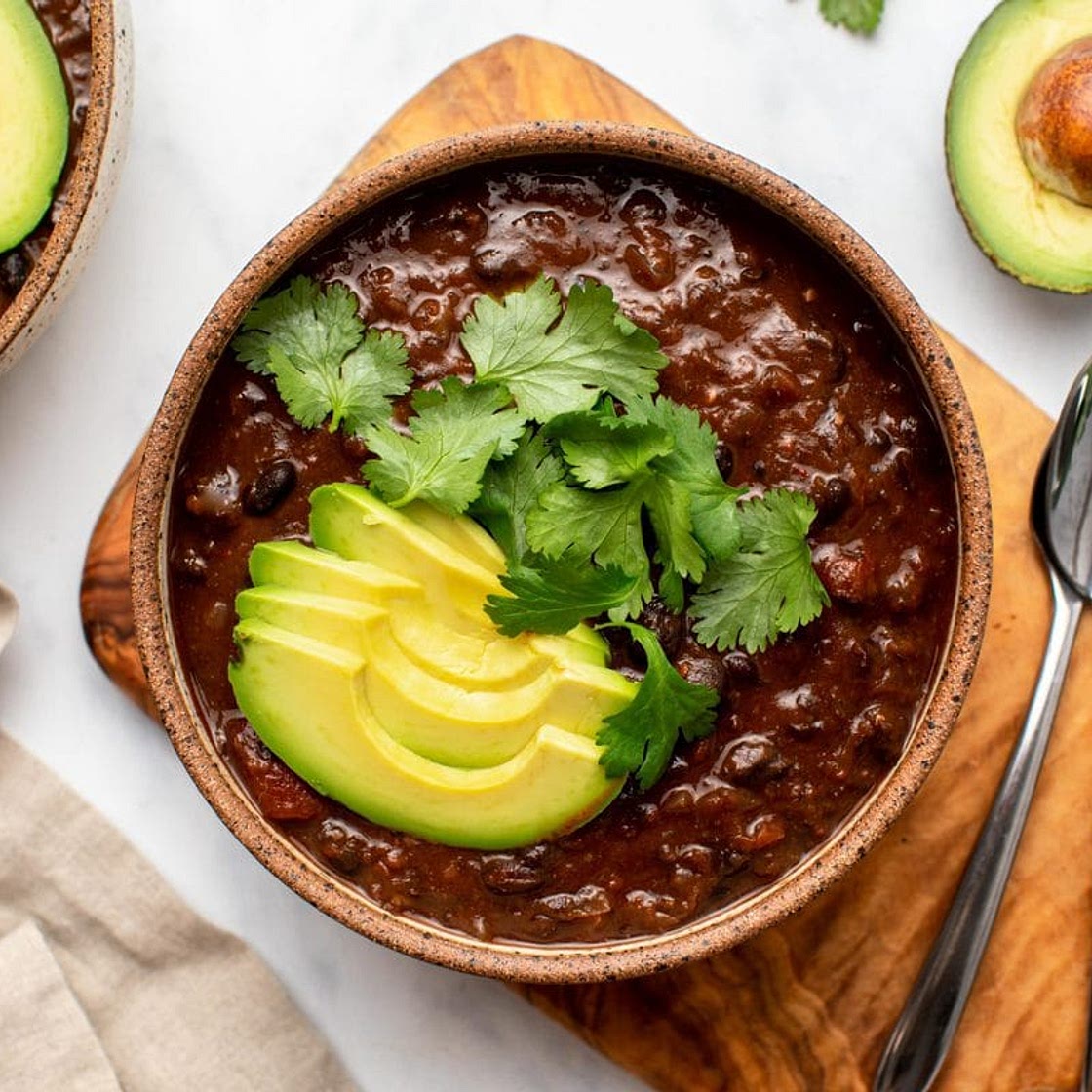 Vegan Chipotle Black Bean Chili