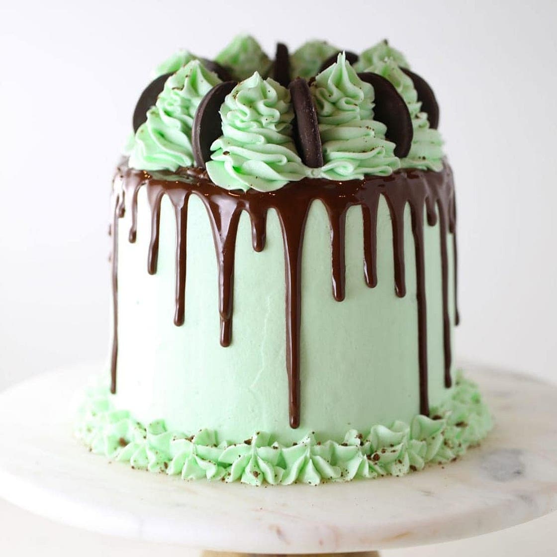 Girl Scout Thin Mint Cake