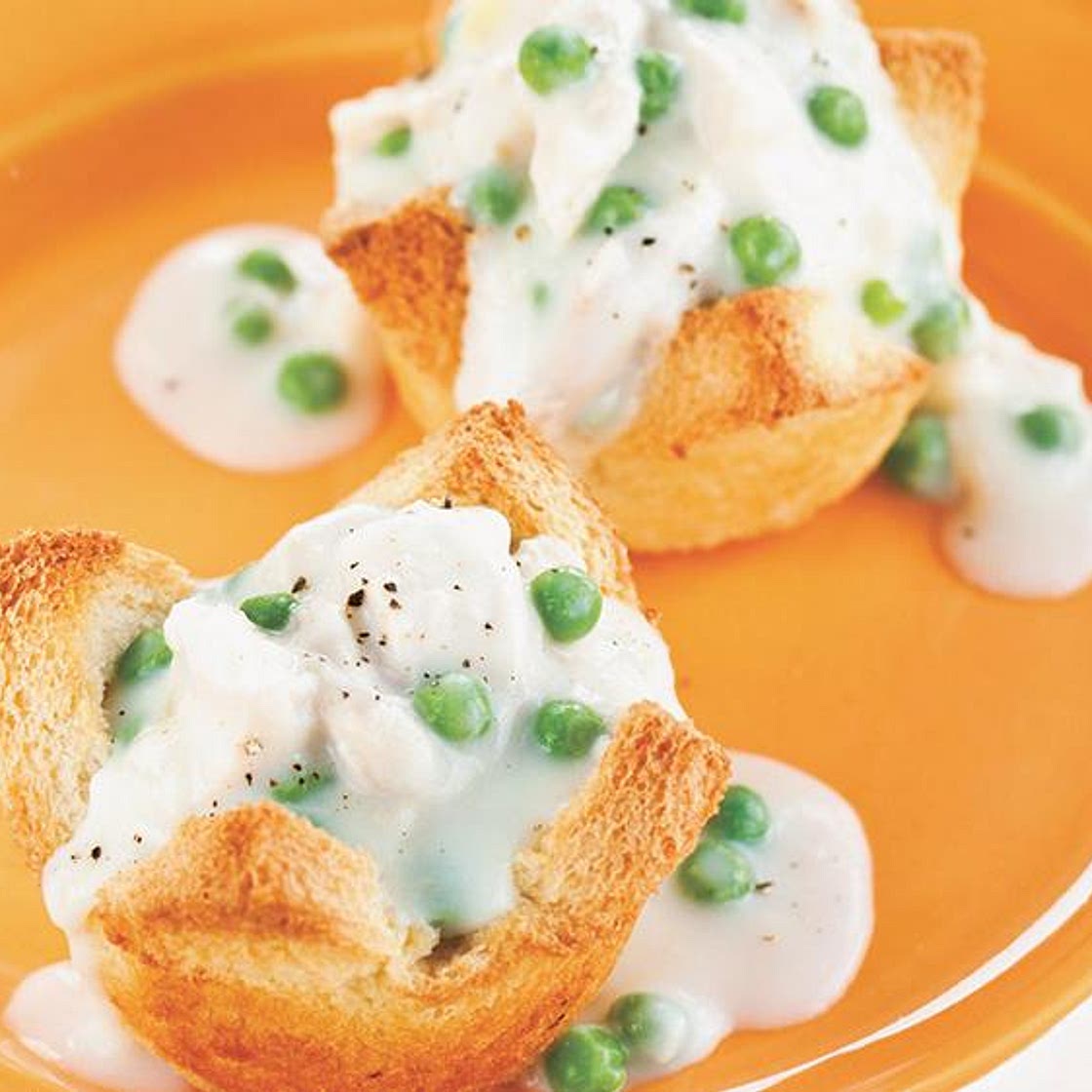 Vol-au-vent maison au poulet