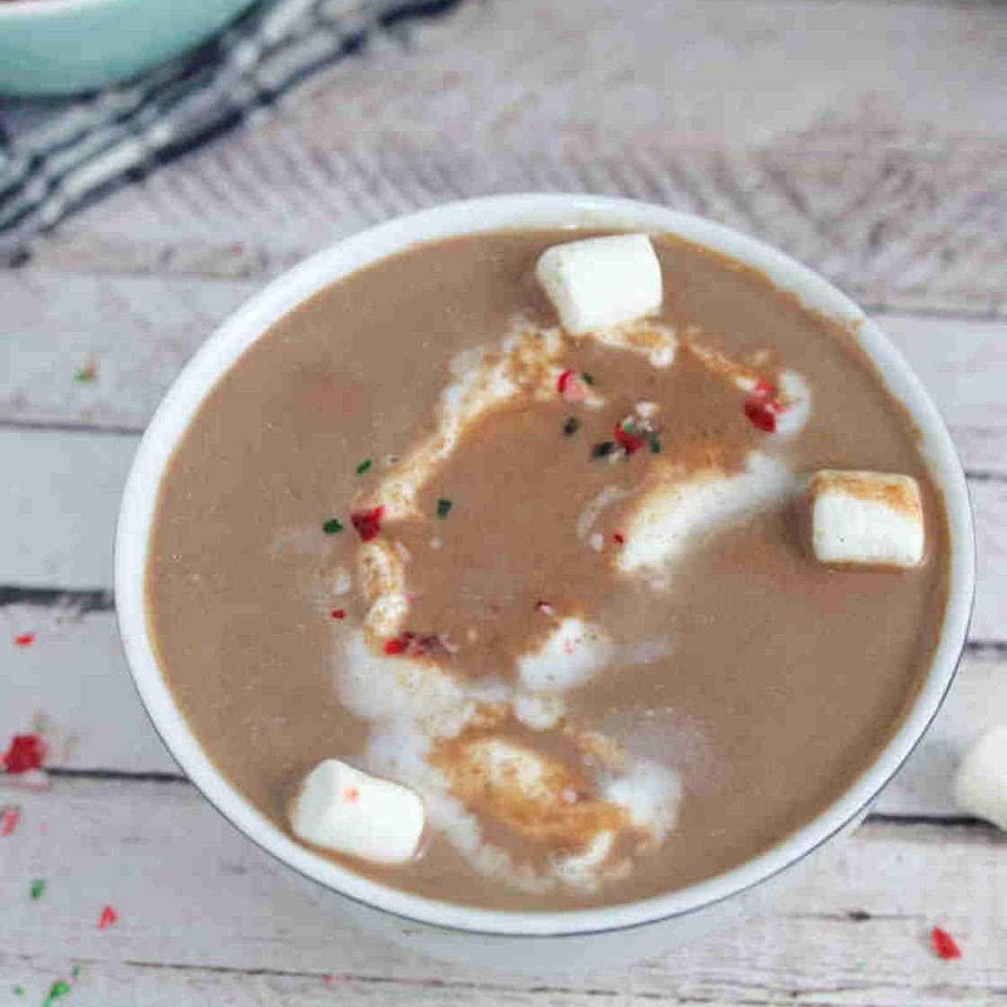 Paleo Hot Chocolate With Maple Syrup