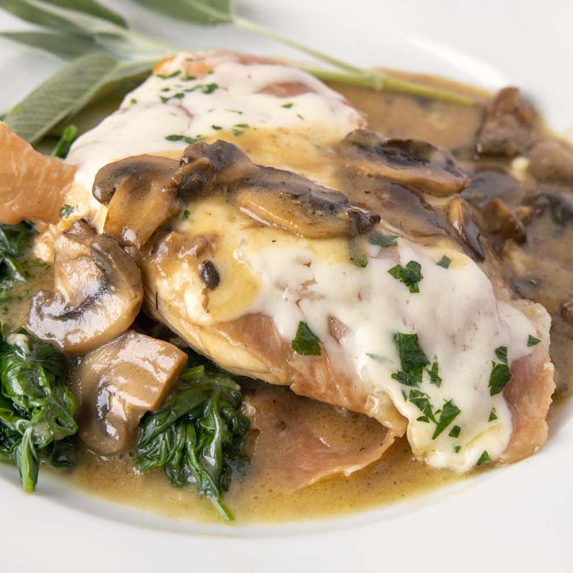 Chicken Saltimbocca