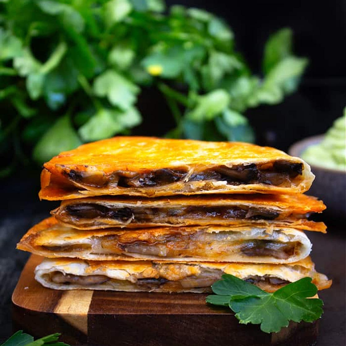 Chipotle Mushroom Quesadilla | Video