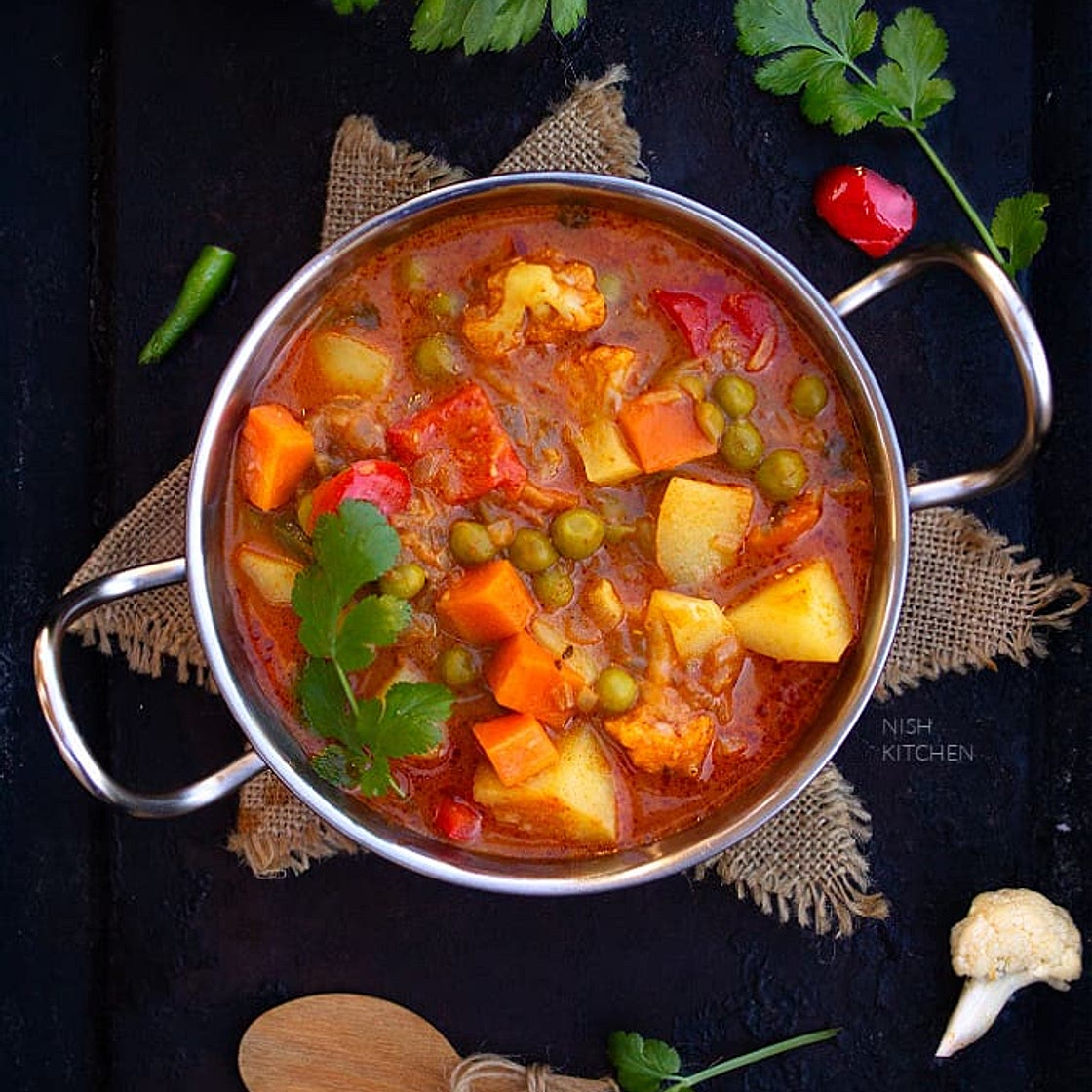 Indian Vegetable Curry | Video