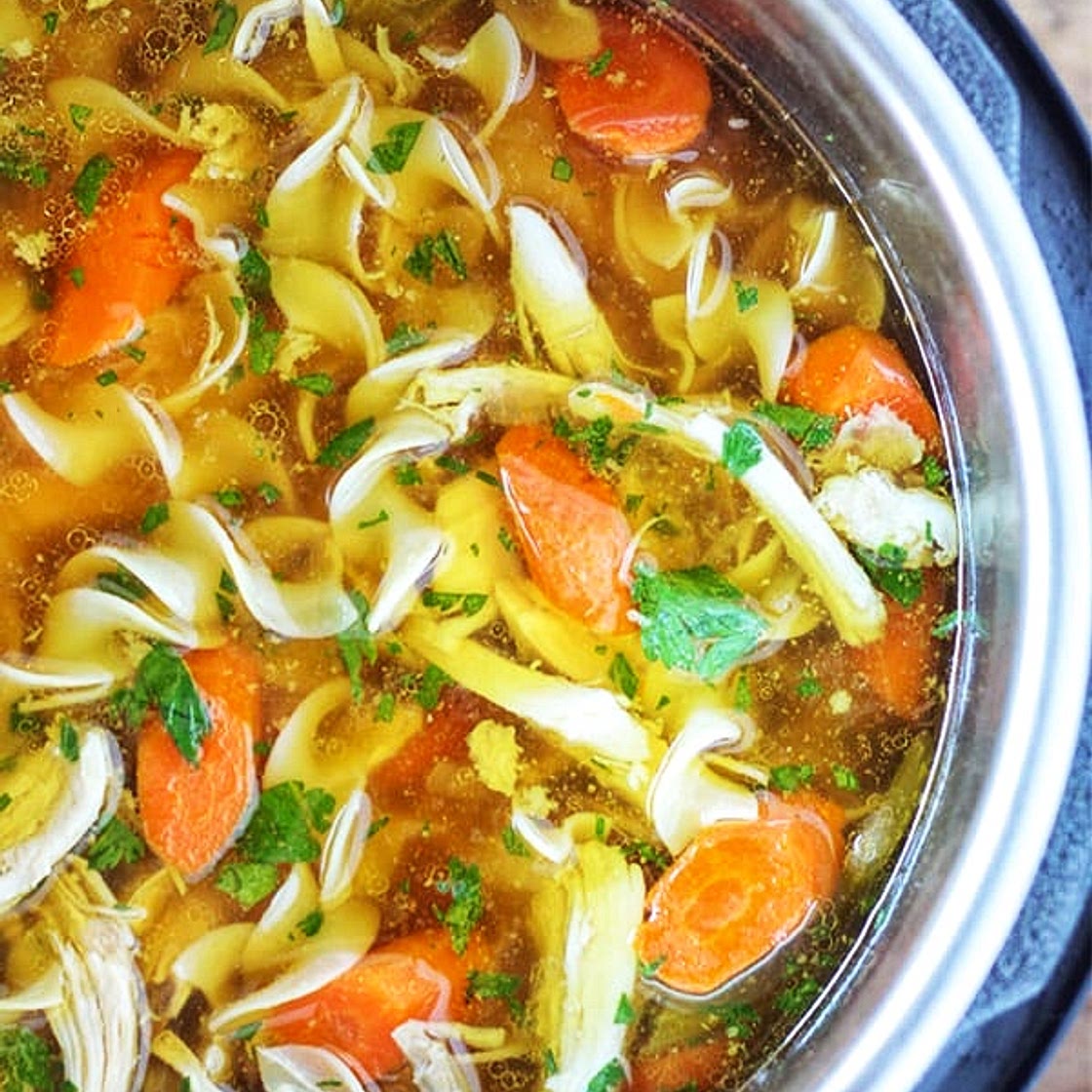 Instant Pot Chicken Noodle Soup
