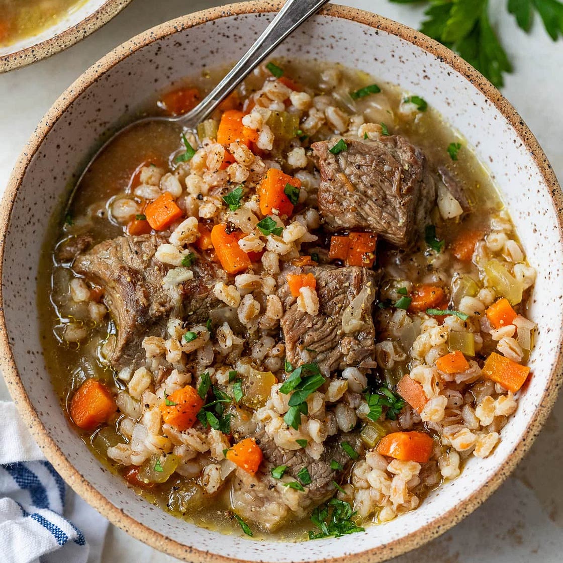 Beef Barley Soup Recipe