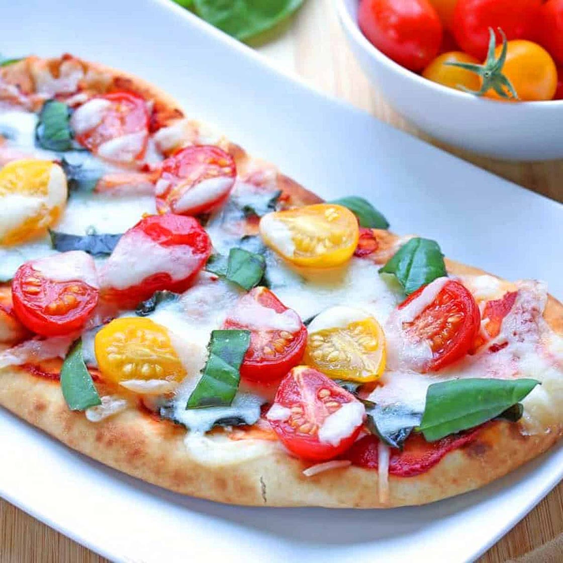 Margherita Flatbread Pizzas