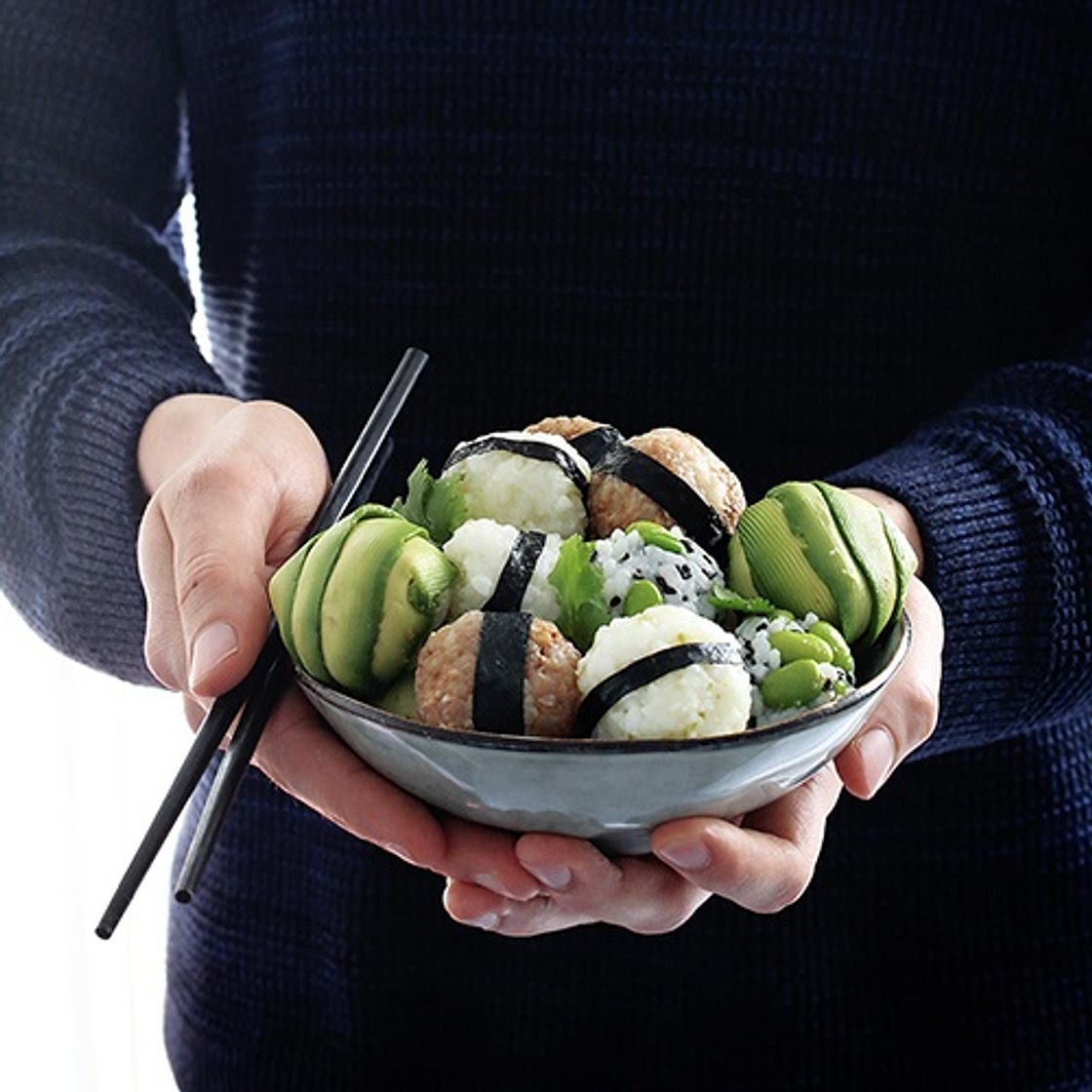 Vegan Onigiri - Japanese Stuffed Rice Balls