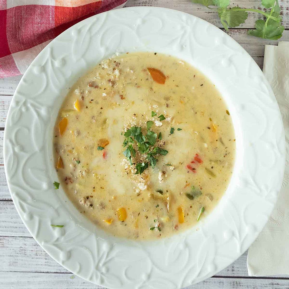 UnStuffed Banana Pepper Soup