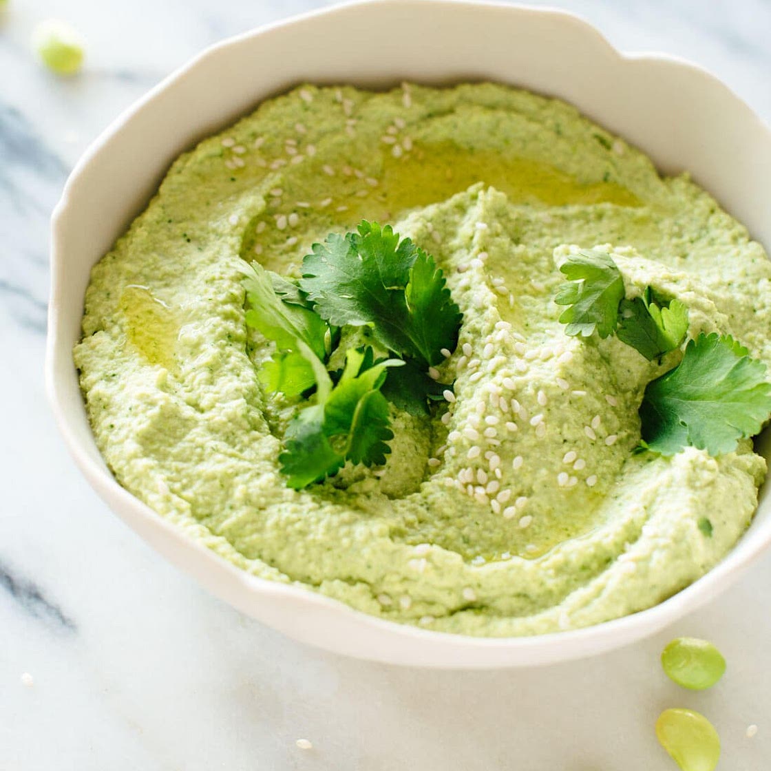 Edamame Hummus